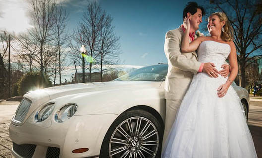 Banbury Bentley Wedding Car